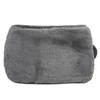 Uterus Warming Waist Belt Dark Gray Adjustable Thick Soft Plush