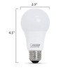 Feit Electric A19 LED Light Bulb, 60W Equivalent, E26 Medium
