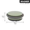 WAGNER Floor Door Stopper Big Disk Colour Green - Diameter