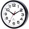 Roymnie Atomic Wall Clock 12 Inch, Modern Clock Battery Operated