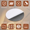 PATIKIL 4 Inch Diameter Lamp Base Felt, 12Pack 3mm Thickness