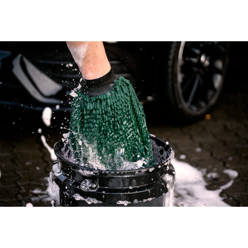 Nuke Guys XL Chenille Wash Mitt, Ultra Soft Microfiber Car