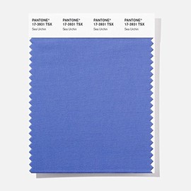 PANTONE 17-3931 TSX Polyester Standards Swatch Card, Sea Urchin