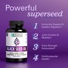 ZHOU Zhou Nutrition Black Seed Oil Capsules, 100% Virgin, Cold