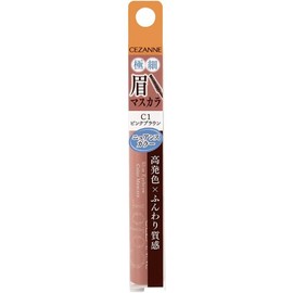 Cezanne Extra Fine Eyebrow Mascara High Color C1 Pink Brown 4.0g Nuance Color Extra Fine Brush Blood Color