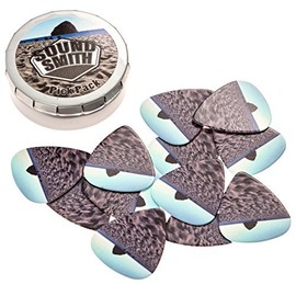 Sound Smith Click Clack Pick Pack - Premium Celluloid Guitar Picks - Medium - 12 pack (Beach)
