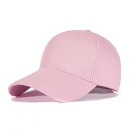 Bakicey Baseball Cap Unisex Outdoor Sun Hat Women's Baseball Cap Cotton Baseball Caps Adult Casual Hip Hop Baseboard Baseball Cap Adjustable Men's Baseball Cap, pink, Unit size