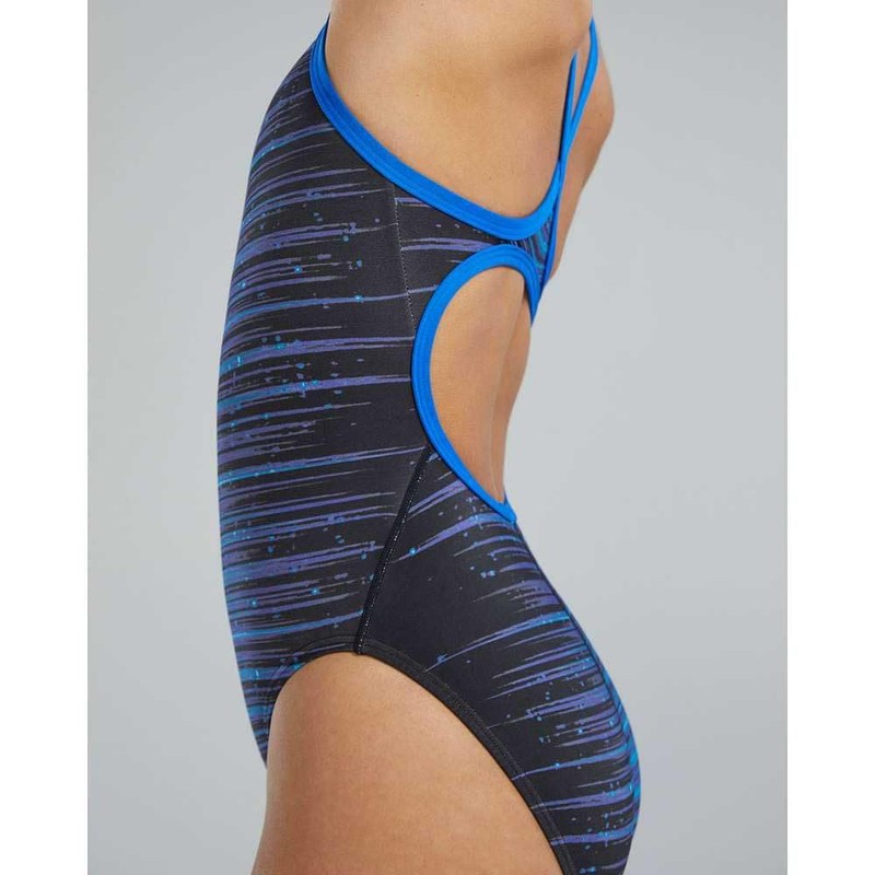 TYR Durafast Elite Diamondfit Traje de baño para Mujer, Blue