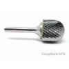 HELONGCO SC9D Cylindrical Cut Tungsten Carbide Burr Bur Cutting Tool