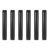 GeilSpace 1" × 8" Pre-Cut Black Metal Pipe, Industrial Steel