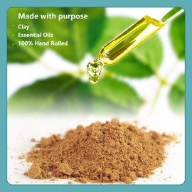 LA BELLEFÉE Incense Sticks Set 120 Sticks, 6 Boxes with 6 Fragrances - Sandalwood, Patchouli, Rose, White Sage, Cinnamon, with 1 x Incense Holder