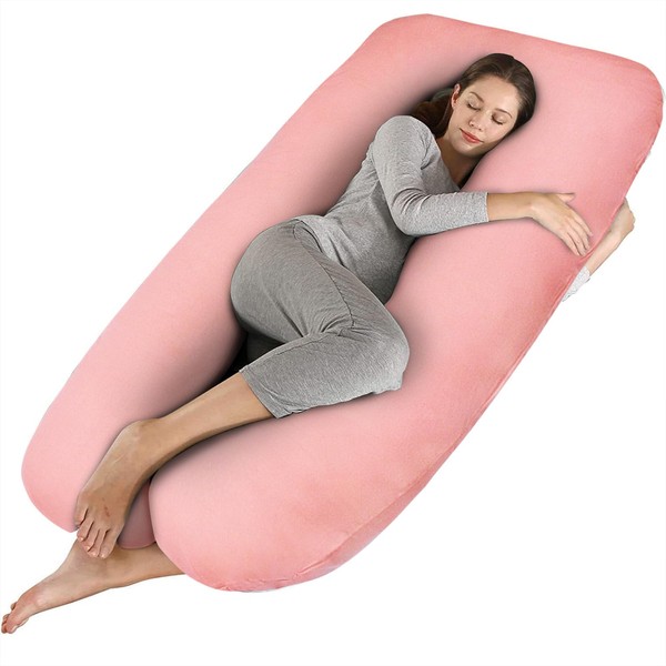 Elyxen Pregnancy Pillow Cover - U Shaped Pillow Case -