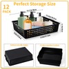 12 Pcs Plastic Storage Baskets Bulk 14 x 10 In