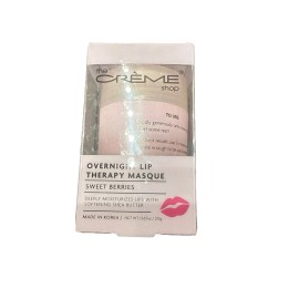 The Crème Shop New The Crème Shop Overnight Lip Therapy Masque Sweet Berries Moisturizes Lips