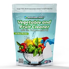Solutions HOCL - Vegetable and Fruit Cleaner - 500Grams Pack