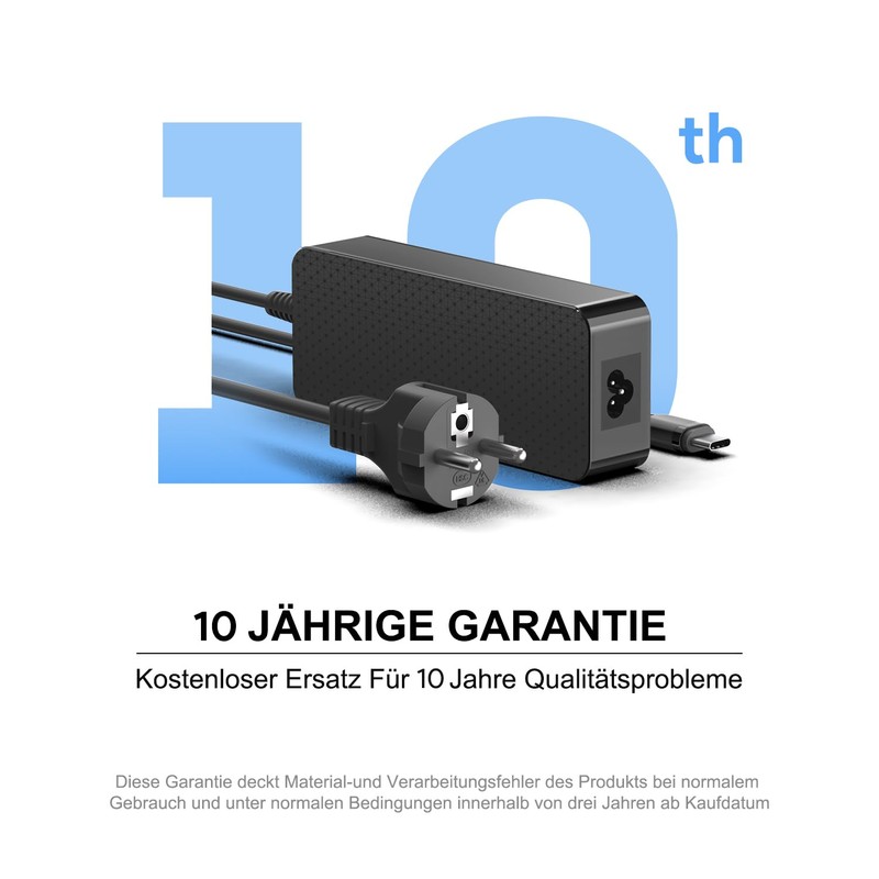 HKY 100W PD3.0 20V 5A USB C Power Supply for