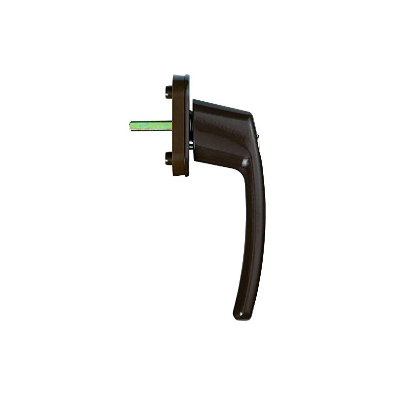 Abus - FG200 B SB 776755 Lockable Window Handle Brown