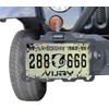 License Plate Frame Mount Compatible with 1987-2018 Jeep Wrangler JK