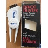 Divot Duster & Ball Marker. Green Repair Tool & Club