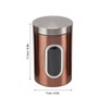Stainless Steel Canister Set of 3, Kitchen Canisters Airtight Canister