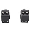 2PCS UTV Whip Light Mounts, Heavy Duty Aluminum Alloy UTV