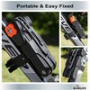 Foldable Bike Lock with Mount Bracket, 4-Digit Combination Anti Theft