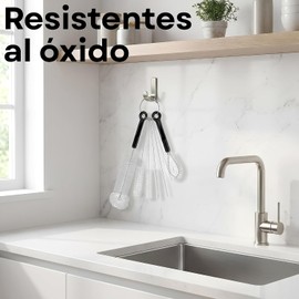 U Chef Juego de 7 Cepillos para Lavar Botellas y Limpiador de Popotes Largos, Kit de Escobillones de 30 cm para Biberones, Termos y Cuellos Estrechos, Cerdas de Nylon y Acero Inoxidable Flexibles