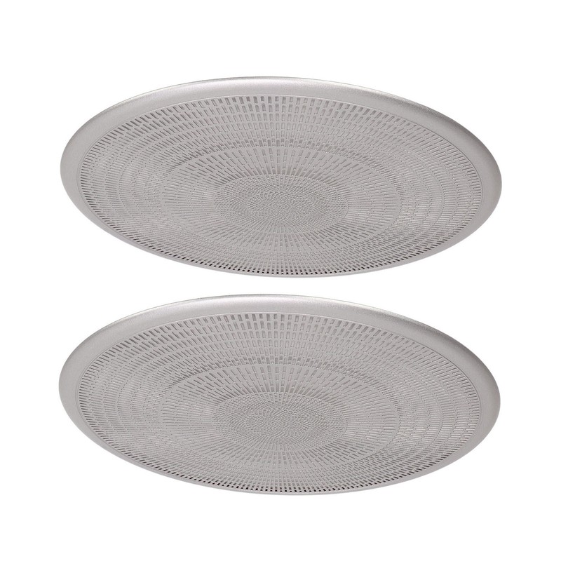 2PCS Car Audio Speaker Cover Stainless Steel Replacement for FJ