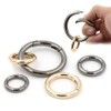 MUCHENG O Ring Round Spring Gate Carabiner Snap Clip Trigger