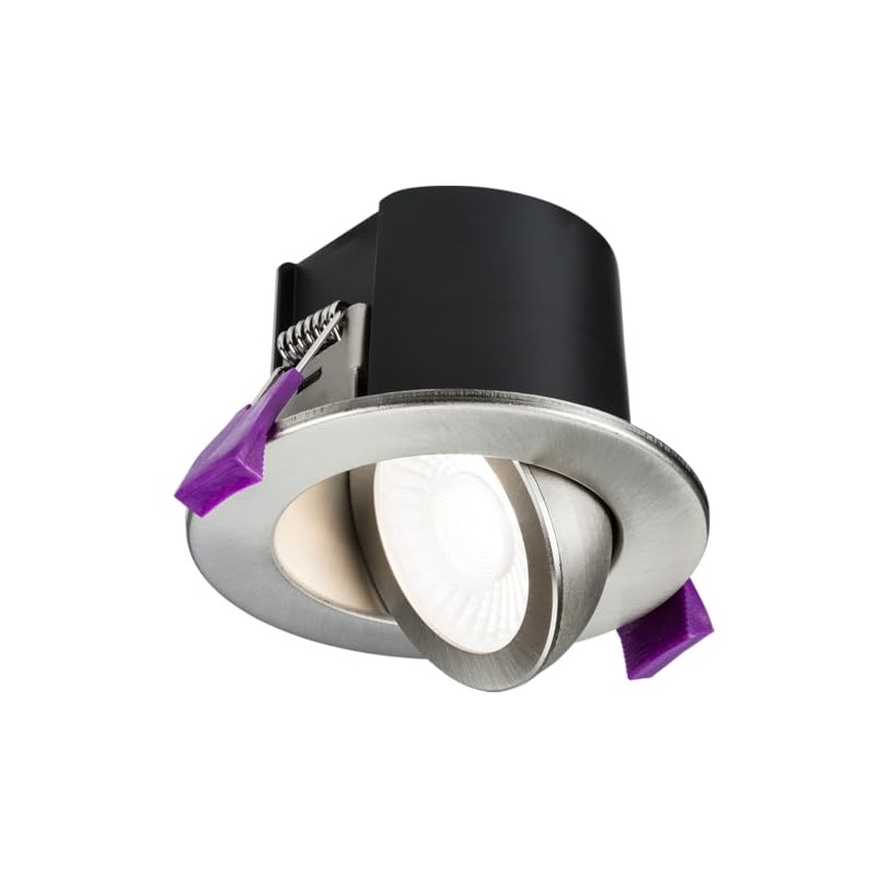 Knightsbridge SpektroLED Evo Tilt - Fire Rated IP65 Downlight with