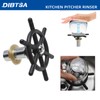 DIBTSA Glass Pitcher Rinser Spray Assembly Replacement Disk Part