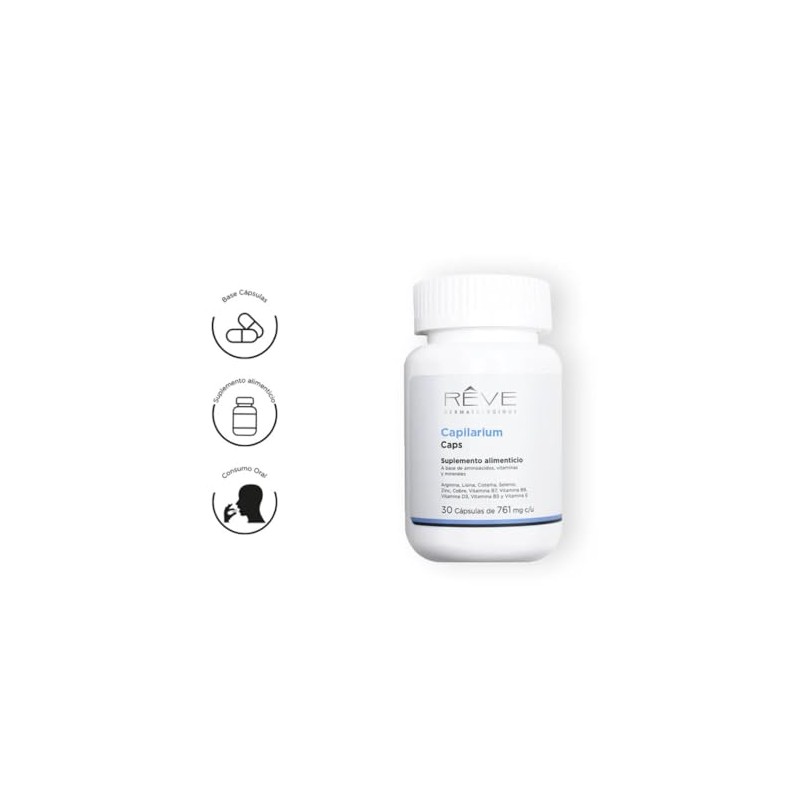 Reve Dermatologique | Capilarium Caps 30 Cápsulas