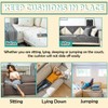 TEUVO 15cm(6") X 2m Couch Cushion Non Slip Pads to