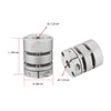 CHANCS D26 L30 Membrane Motorcycle Flexible Coupling Bore 12 mm