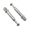 25Pcs Furniture Connecter Fixing Screws Eccentric Cam Lock with Pre-Inserted