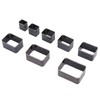 8pcs Leather Punch Cutter Mold High Carbon Steel Hollow Punch