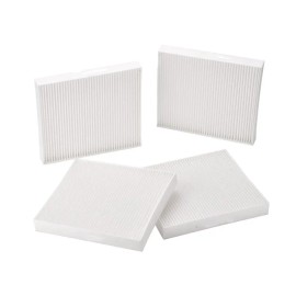 1 Set 4pcs Cabin Filter X1987001 White PA30093 PA30093 PA4405 CAF1815P AF55839 for International Peterbilt Kenworth