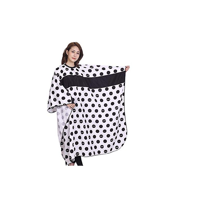 Dots Design Salon Hair Cutting Cape Hair Stylist Apron Shampoo