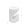 smartect Wall and Ceiling Pins for Textile Cables [Pack of