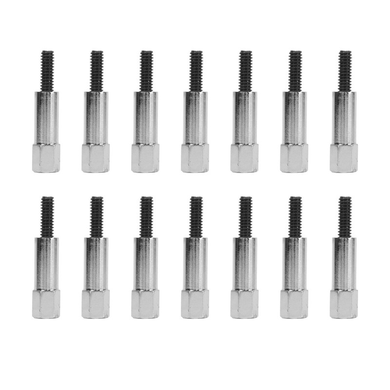 14Pcs Engine Valve Cover Bolt 7283 Electroplated 1/4in‑20 Valve Cover
