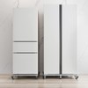 CHINCHILLA Heavy Duty All Stainless Steel Mobile Fridge Stand Base,
