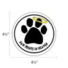 Imagine This D1948 Car and Rescue Decal (Paw Prints In