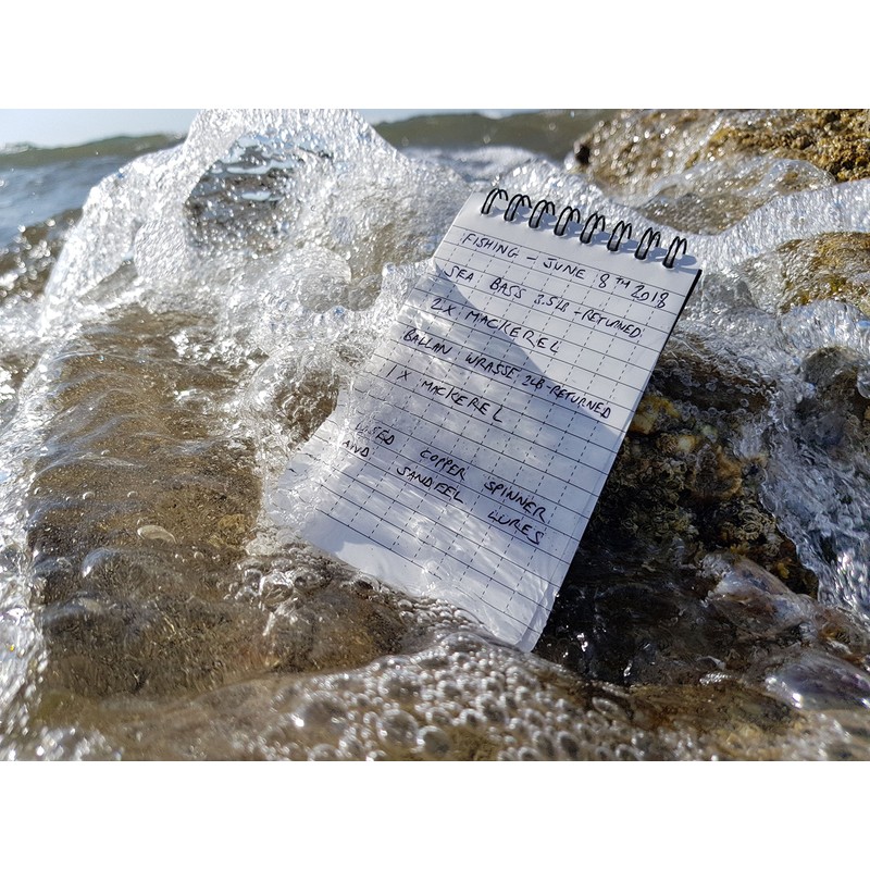 Polymath Products Waterproof Notepad Set with Pouch – 100% water-resistant