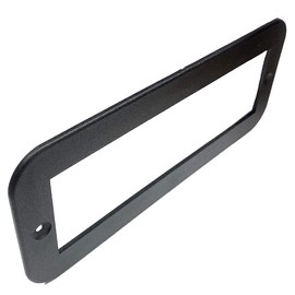Bobcat Radio Mounting Plate for Mounting Single Din Stereo Radio Mount Black Trim Bezel