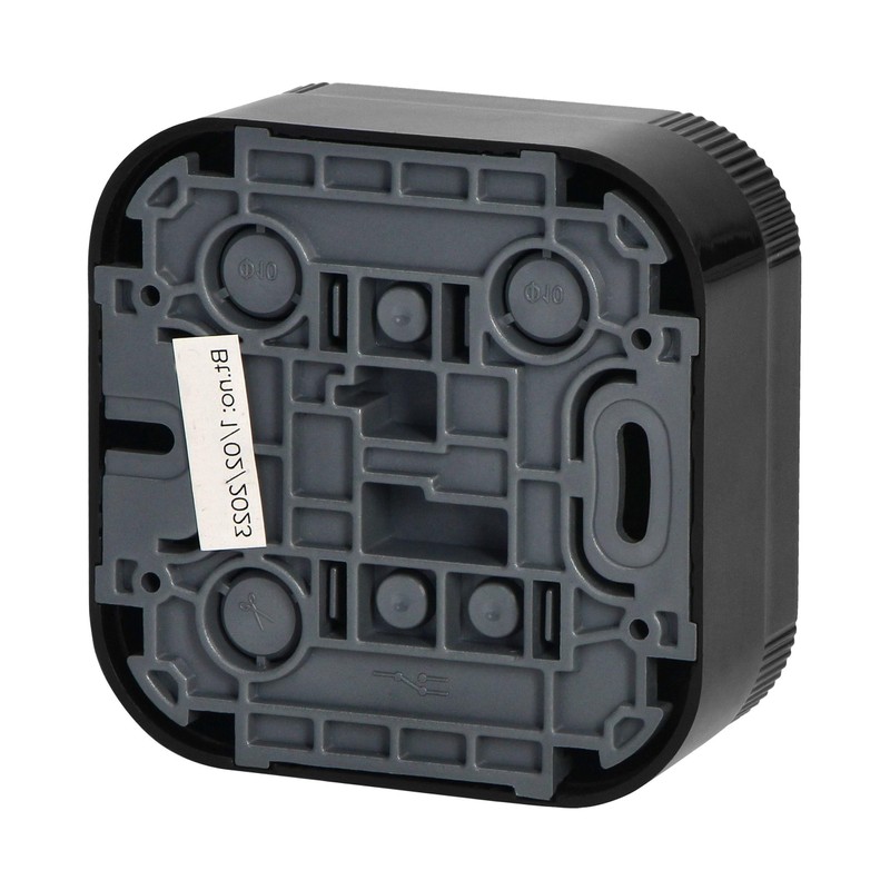 Surface-Mounted Bell Push Button RT1 Series Black