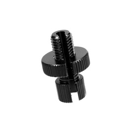 REPAIROCK 1 Pcs M10 Brake Clutch Cable Line Adjuster Screw Adjusting Bolt with Slotted for Motorcycle Bike Scooter Aluminum Alloy Black Auto Replacement Parts