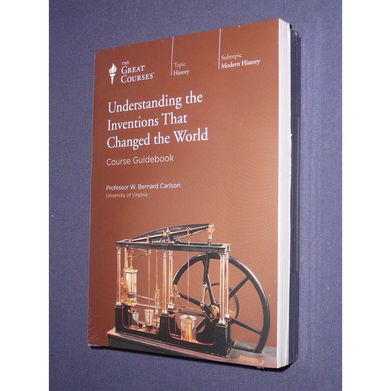 Teaching Co Great Courses DVDs UNDERSTANDING INVENTIONS CHANGED WORLD +