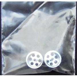 NSR 5016 Ultimate Aluminum Rear Wheels Larger Drilled 16" Air-System 1:32 Part