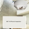Freestanding Heat Detection Alarm ABS Hight Temperature Detector with Audible