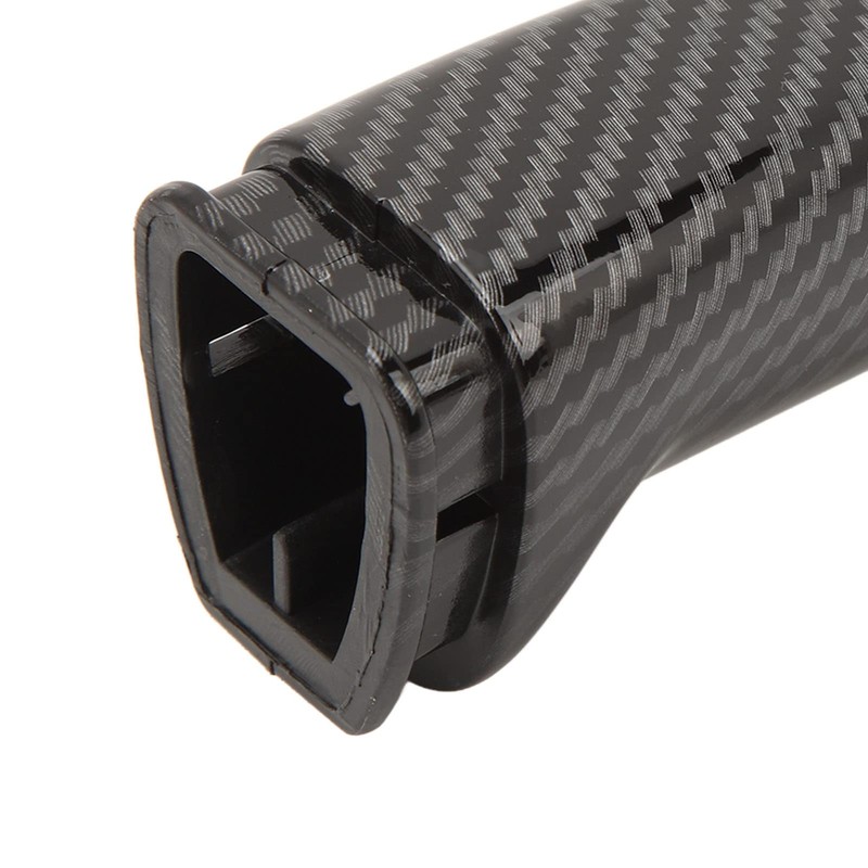 Front Handbrake Brake Handle Cover, KIMISS Carbon Fiber Emergency Car